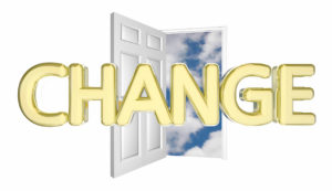 Change Door Opening Adapt Evolve Innovate Disrupt 3d Illustratio