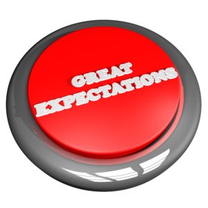 Great Expectations Button