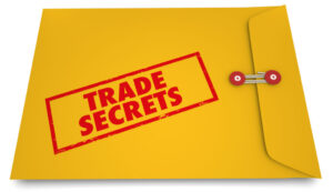 Trade Secrets Yellow Envelope Confidential Business 3d Illustrat